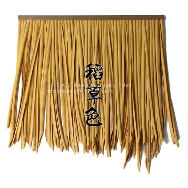 100Pcs Decor Lawn Straw Saz Chaume Artificial Grass Thatch Decorative Fake Cesped Gazon Pasto Sintetico Para Jardin For Home and Garden photo-5
