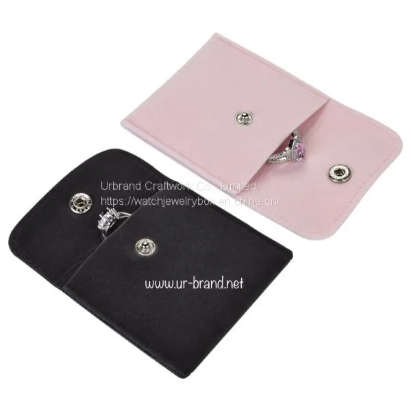 Wholesale Jewelry Bag Flannel Pouch Bag Snap Bag Storage Bag photo-2