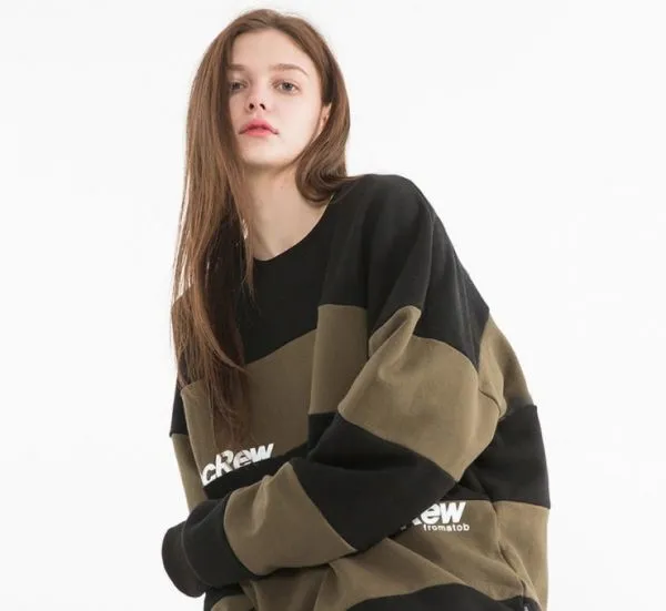 Customized Long Oversized Unisex 100% Cotton Printed Pullover