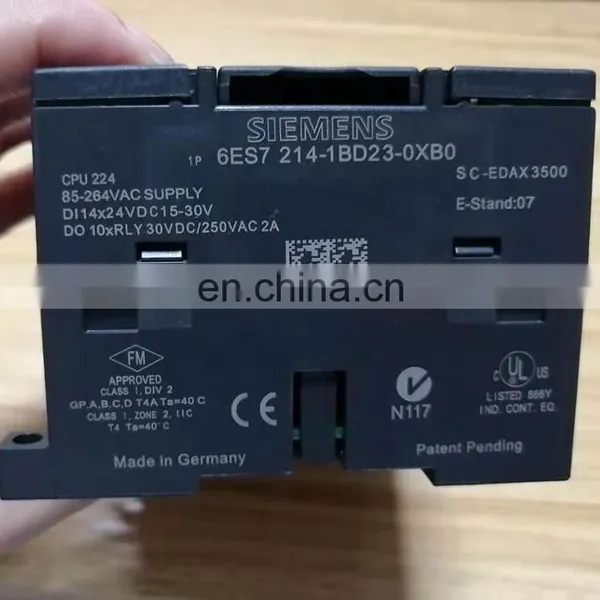 Geramny CPU MODULE PLC 6ES7214-1BD23-0XB0 SIM ATIC S7-200 Analog Modules CPU 224XP photo-6
