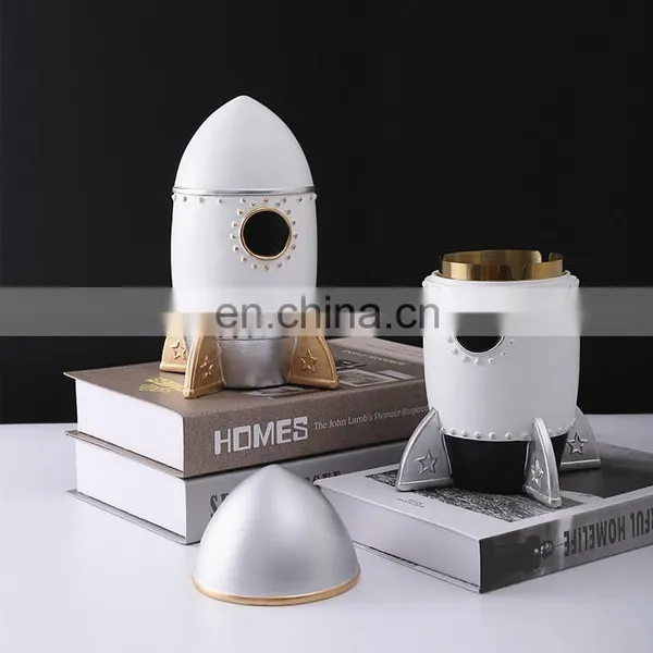 New Arrival Table Decoration Rocket Shape Ashtray Modern Portable Creative Ashtray photo-6