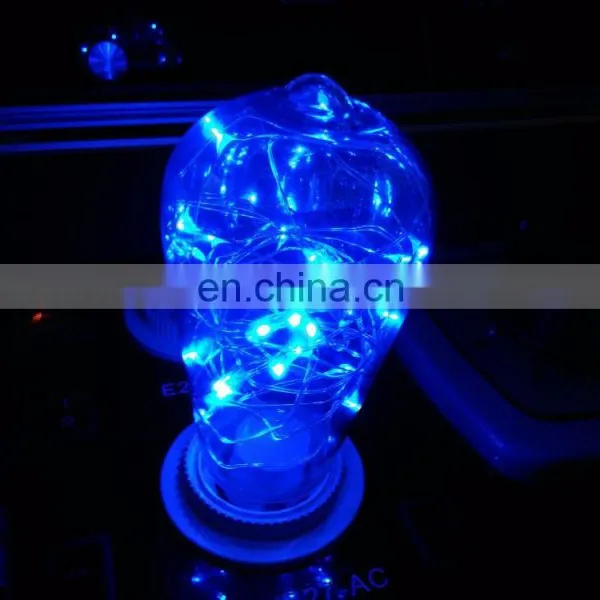 St58 Dimmable St58 Clear Amber Glass 2200k E22 E27 B22 3.5W RGB Carbon Led Filament Bulb photo-5