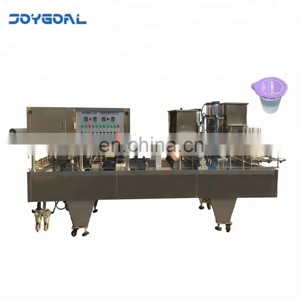 Shanghai Square Box Cup Filling Sealing Machine for Duck Blood/fast Food photo-2