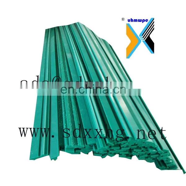 Anti-impact Bars, Pe1000 Guide, Green Uhmwpe Tourist Chain Good Price Bed Rails Blue Uhmw pe Chain Guide Plastic Conveyor photo-4