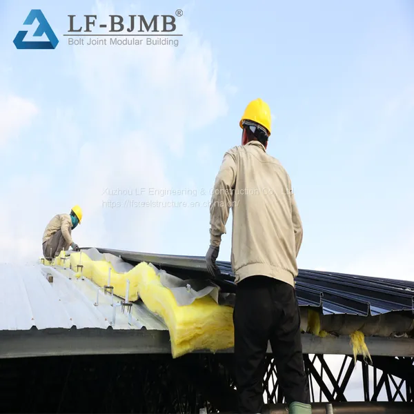 Prefabrigated Steel Design Steel Space Frame Auditorium Hall Roof Church Hall Building photo-2