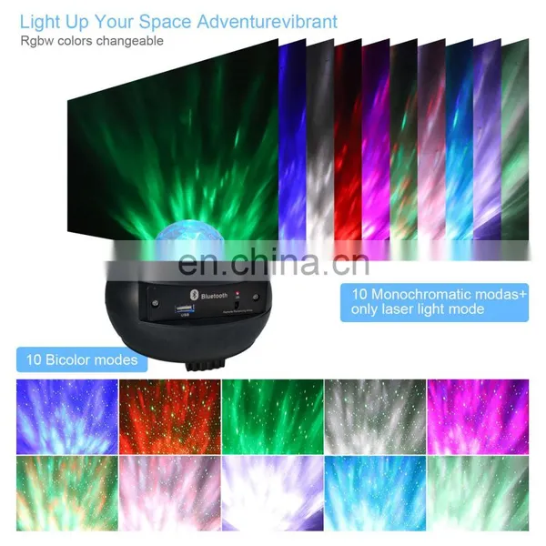 2021 Amazon Best Selling Baby Starry Sky Laser Night Light Projector With Music photo-2