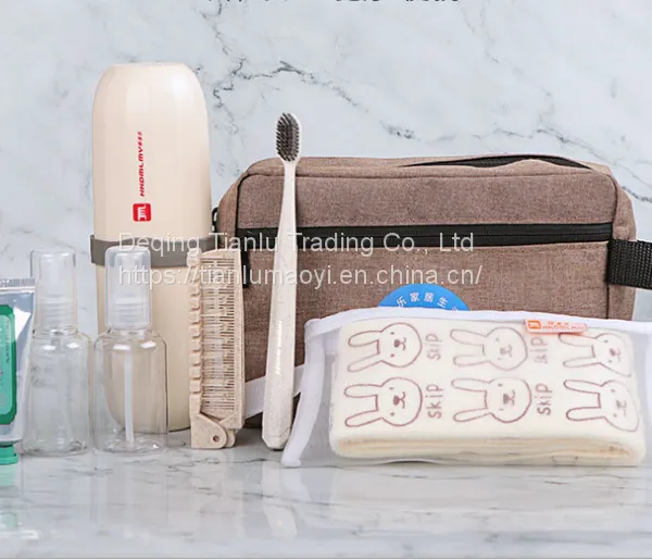 Mini Travel Wash Cup Household Wash Set Cup With Toothbrush Set Outdoor Business Trip Storage Box Toothbrush