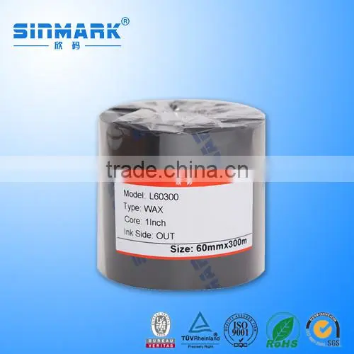 SINMARK L50300 Thermal Transfer Printer Ribbon, Thermal Ribbons to Print Zebra Labels photo-2
