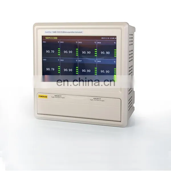 Customized Multi-channels Thermocouple Data Logger Paperless Recorder With Colorful Display photo-4