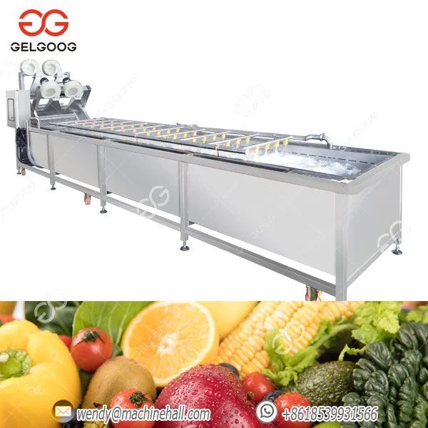 Industrial Vegetable Washer Industrial Air Bubble Leafy Vegetable photo-5