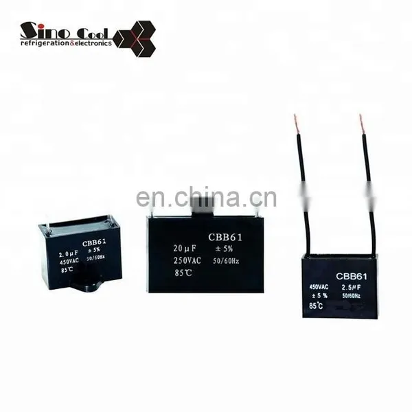 24uf CBB60 Blue Round Type for Capacitor photo-2