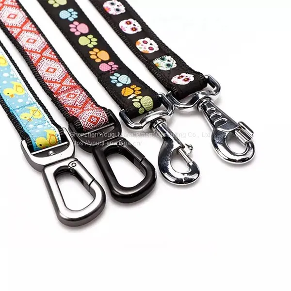 Strong Dog Leash/ Nylon Adjustable Dog Leash/ Custom Dog Leash photo-2