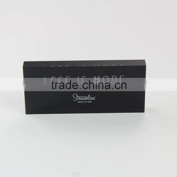 Transparent Lucite Sign Block Lucite Logo Block photo-2