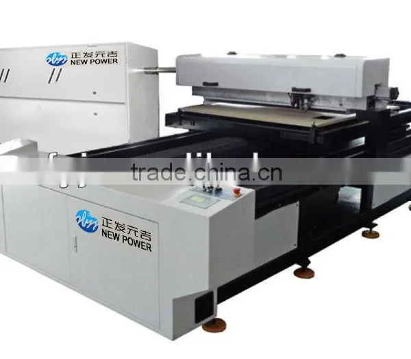 Beijing NewPower 1.5KW 1250X2500mm Laser Die Cutting Machines