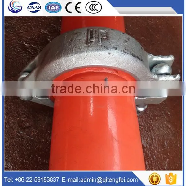 In Pipe Fittings Casting Iron One-bolt Clamp Coupling, Concrete Pump Metal Wedge Clamp Coupling photo-6