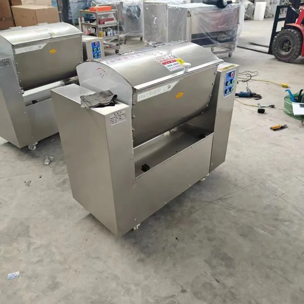 Commercial Large Capacity Multifunctional Stainless Steel Flour and Dough Mixer Silent Vertical Pizza Mill photo-5
