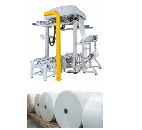 Fully Automatic Packaging System PE Film Cold Stretch Hood Film Food Packing Machine photo-5