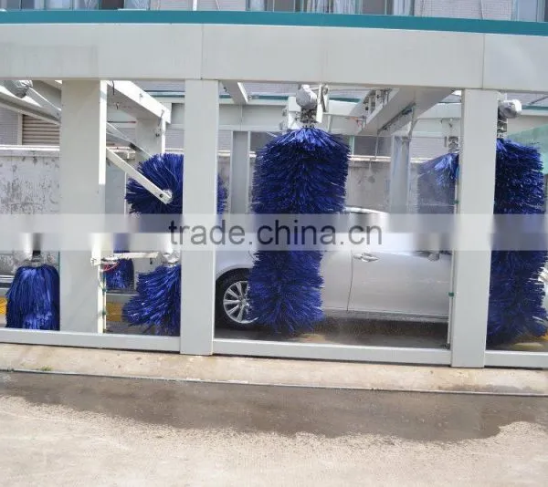 Tunnel Car Wash 9Brushes Tunnel Car Wash Automatic Car Wash PE-T9 40000USD photo-4