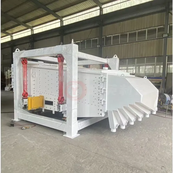 Abrasive powder screening machinery, enclosed square swing sieve, linear sieve specifications optional