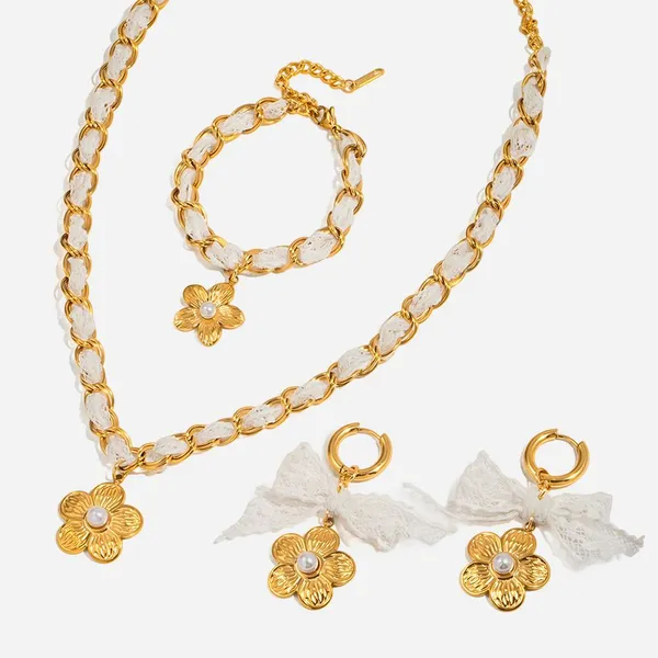 HonHo 304 Stainless Steel Necklace With 18K Gold PVD Coating For Hypoallergenic Wear photo-5