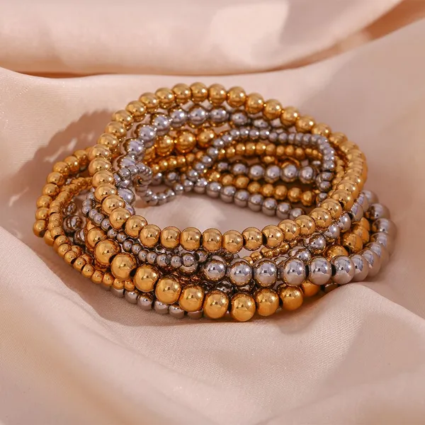 Lightweight Stainless Steel Bracelet, 12g, 0.5mm Thin, Comfort Fit, Stable Supply for E-commerce Sellers photo-2