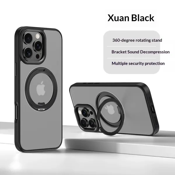 Четырехугольный чехол с воздушными подушками для iPhone 16, 17, 18 – усиленный бампер для защиты от падений