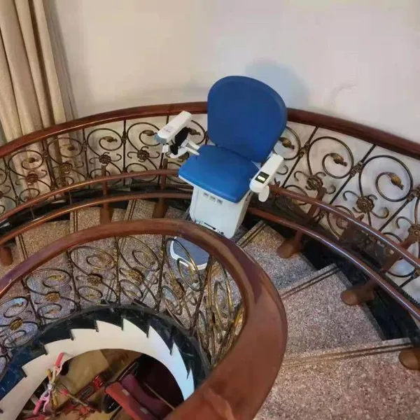 Intelligent Seat Electric Curved Lifting Platform for Stairs, Add-on Elevator for Stairs