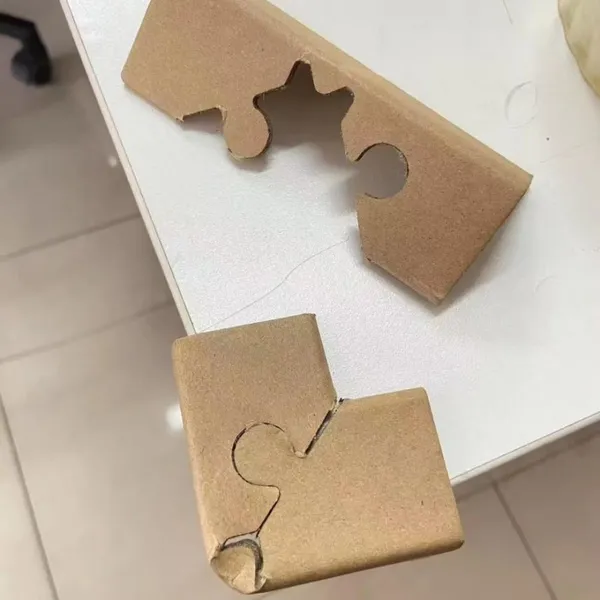 Custom Size U Shape C Shape Paper Edge Board Waterproof Paper Corner Protector FSC Certified for Palletized Cargo Sea Freight photo-5