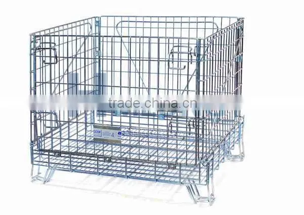 Warehouse Stackable Storage Steel Roller Cage photo-3