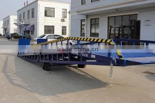 Container Using Loading Lift Table Mobile Hydraulic Yard Ramp photo-3