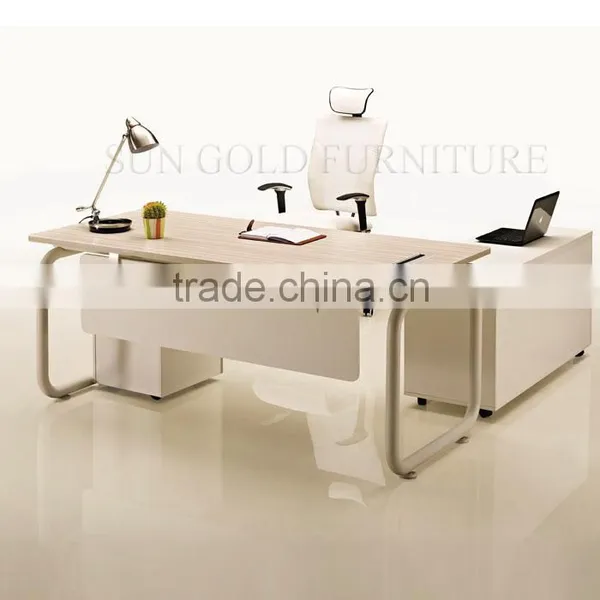 Metal Frame Office Computer Table Desk Furniture Designs (SZ-ODB356) photo-5