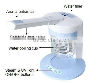 Desktop Beauty Facial Steamer Hot Water Steamer photo-3