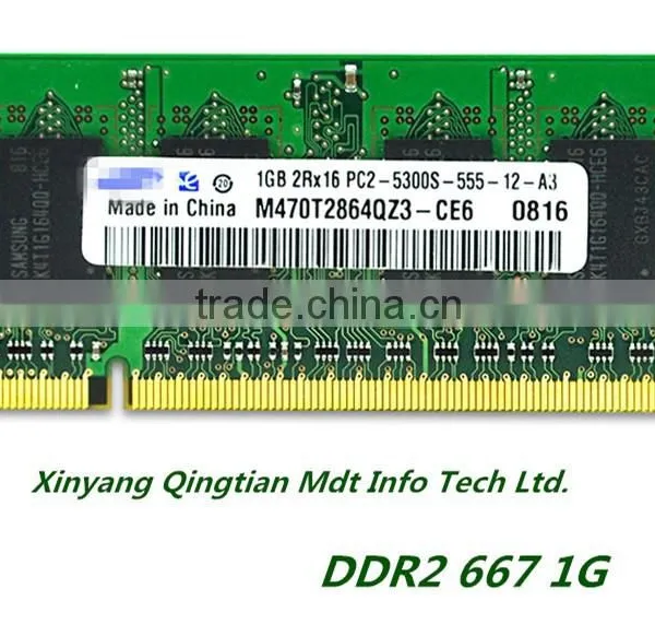 Wholesale Brand New Memory---1G DDR2 533/667/800 Laptop RAM PC-6400S photo-2