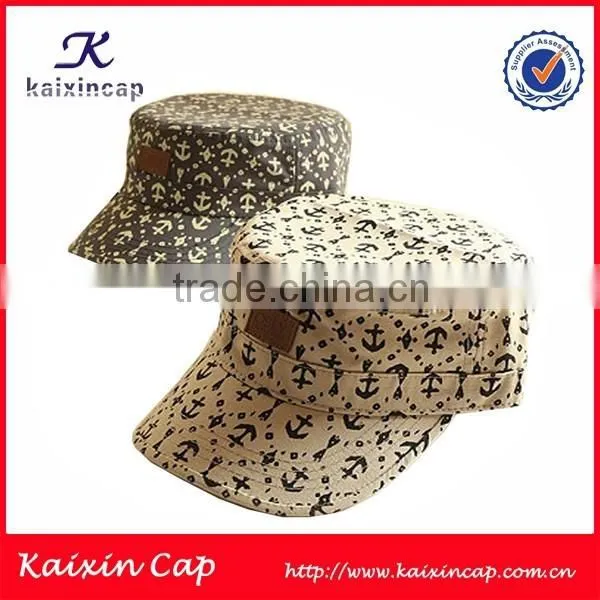 2015 OEM Wholesale Promotional 100% Cotton Printing Long Bill Visor Hat photo-2