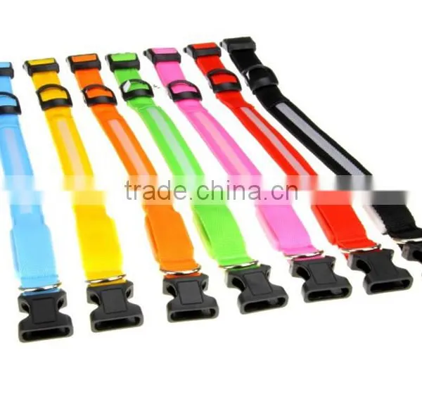 Collar Led Night Light-up Flashing Glow In The Dark Led Cat Collar Led Dog Collar photo-6