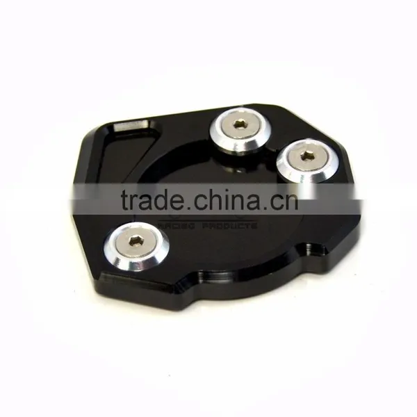 BJ-SSE-KT001 Motorcycle Parts CNC Aluminum Black Sidestand Kickstand Enlarger Pad for KTM DUKE 125/200/390 photo-4