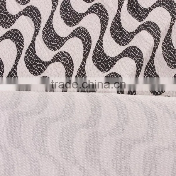 Strip Digital Printing Fabric Canvas Cotton Dress Fabric for Lady Dresses 2016 photo-6