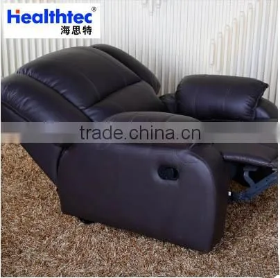 Leather Recliner Can Rocking & Swivel Massage Recliner Chair photo-3
