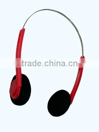 WF-40 Cheap Stereo Headband Promotional Headphone Disposable With Changeable Earpads photo-6
