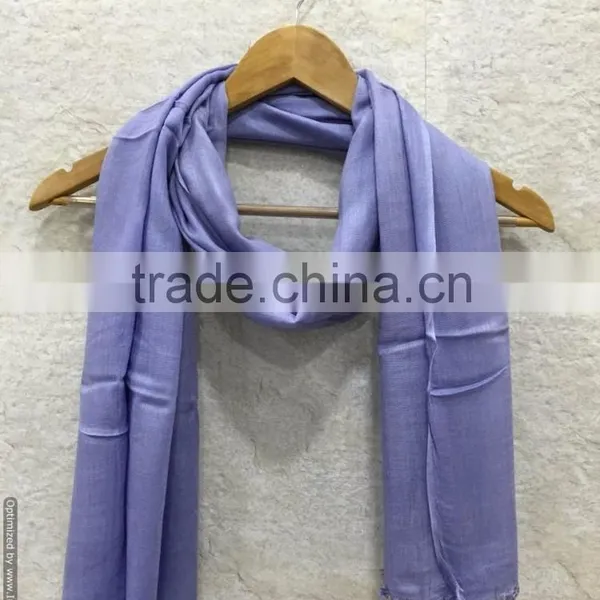 VISCOSE SOLID COLOR SUMMER PASHMINA photo-2