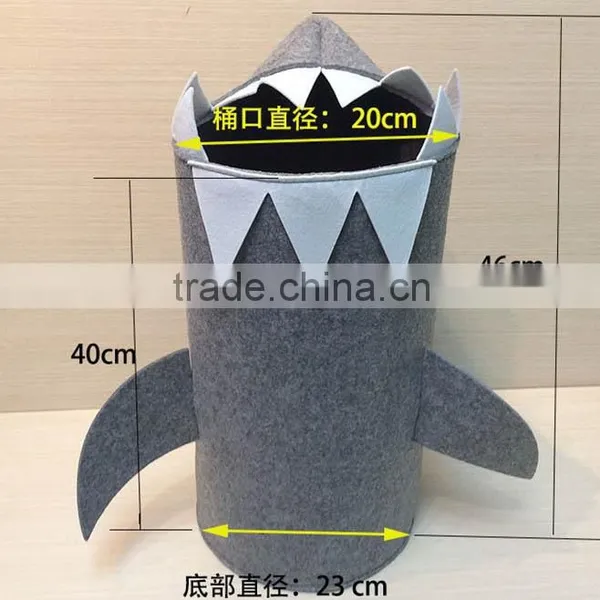 Shark Laundry Hamper/felt Laundry Hamper photo-5