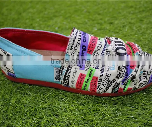 Fashion and Cheap Printing Cloth Shoes photo-2