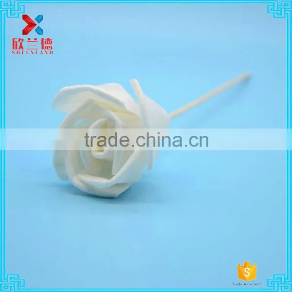 Fragrance Flower Diffuser White Colored Sola Flower ,Edge of Roses photo-2