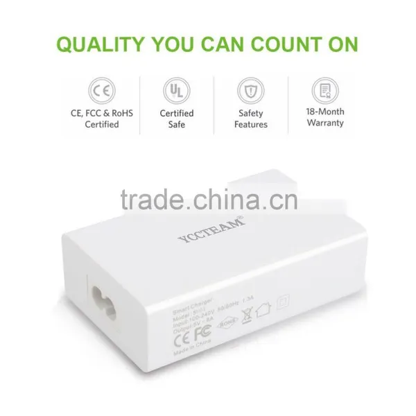 HOT 25W 4-Port Desktop Charger Smart Portable Travel Charger photo-5