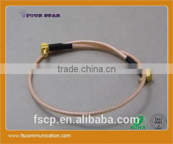 RG316 Cable Assembly With MCX Male Right Angle Connector At One Side photo-2