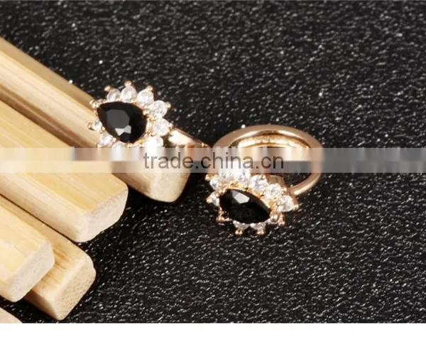 2016 Zircon Jewelry Stainless Steel Earings for Fancy Girls photo-3