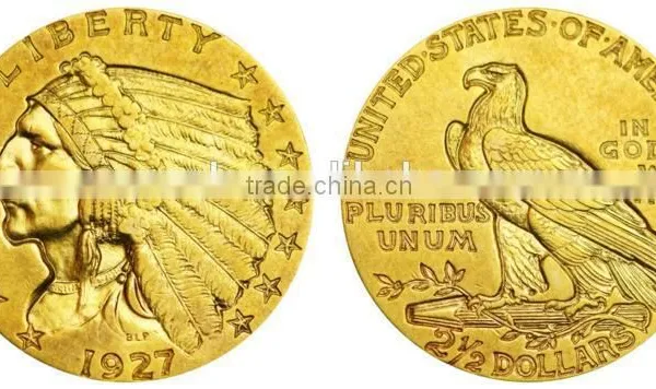 High Quality Centuries Gifts Custom Souvenir Gold Challenge Coin photo-2
