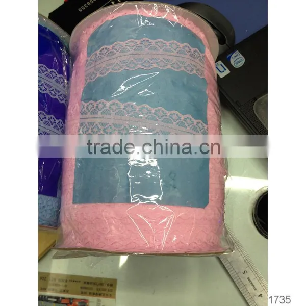 Machine Knitting Nylon Bridal Lace Applique