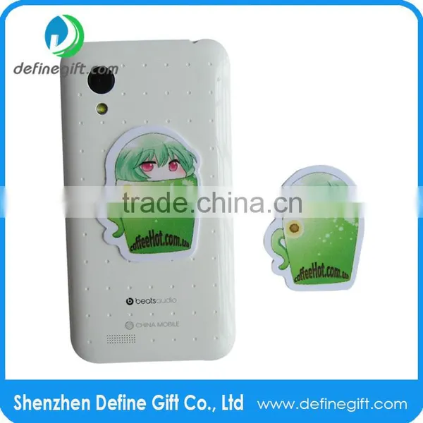 Washable Reusable Mini Adhesive Cell Phone Stick Screen Cleaner photo-6