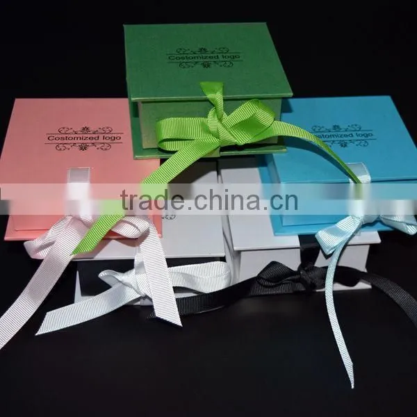 Fancy Wholesale Paper Box Design Paper Box With Ribbon photo-3